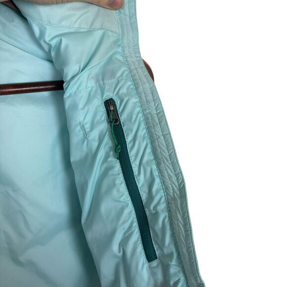 Eddie Bauer Blue Full Zip Sleeveless Down Puffer Vest Women's Small - Picture 4 of 8